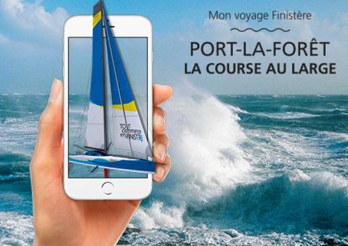 Mon voyage Finistère Port-la-Forêt La Course au large